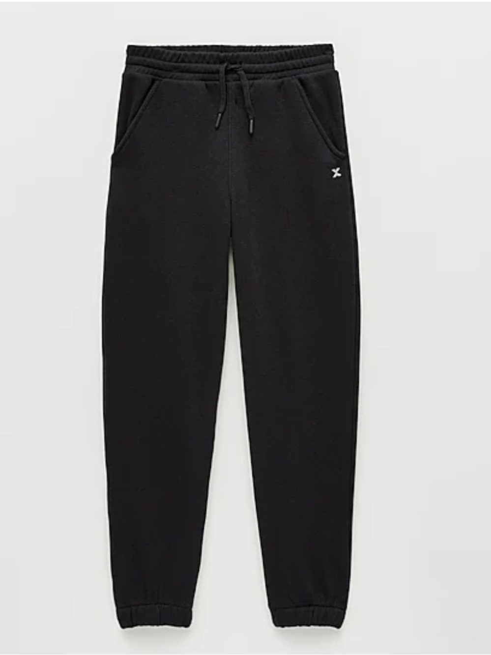 Xersion Black Kids Fleece Jogger Sweatpants Size 10/12 Husky